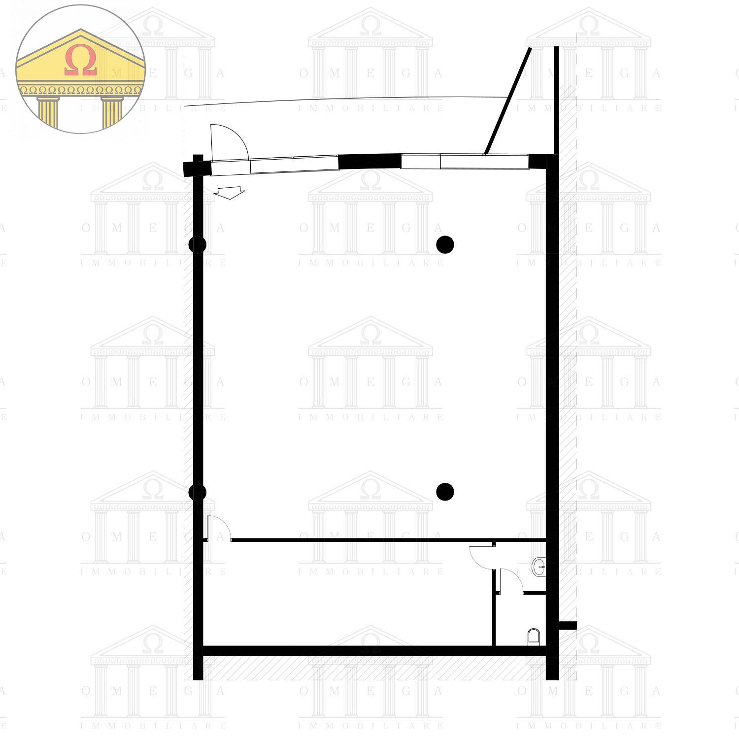 Immagine 2 di Negozio in vendita  a Refrontolo