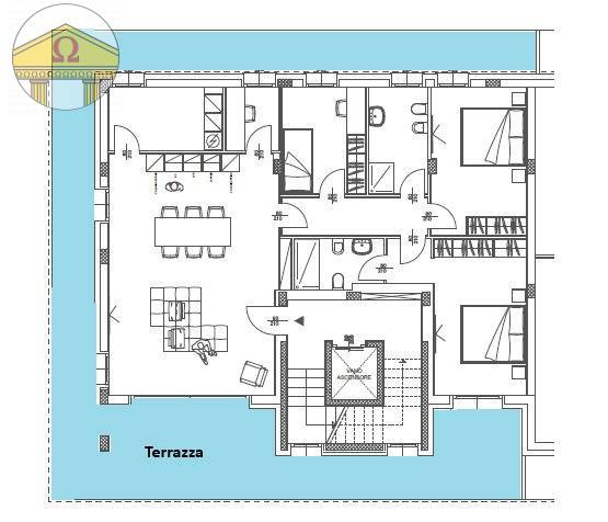 Immagine 7 di Appartamento in vendita  a Treviso