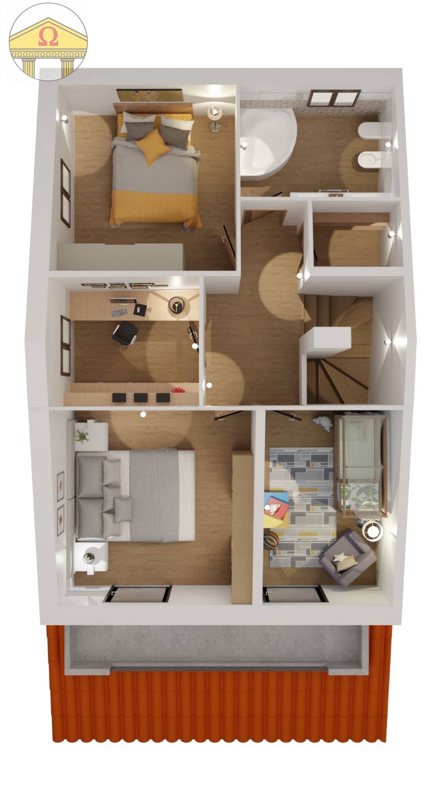 Immagine 18 di Casa semindipendente in vendita  a Arcade