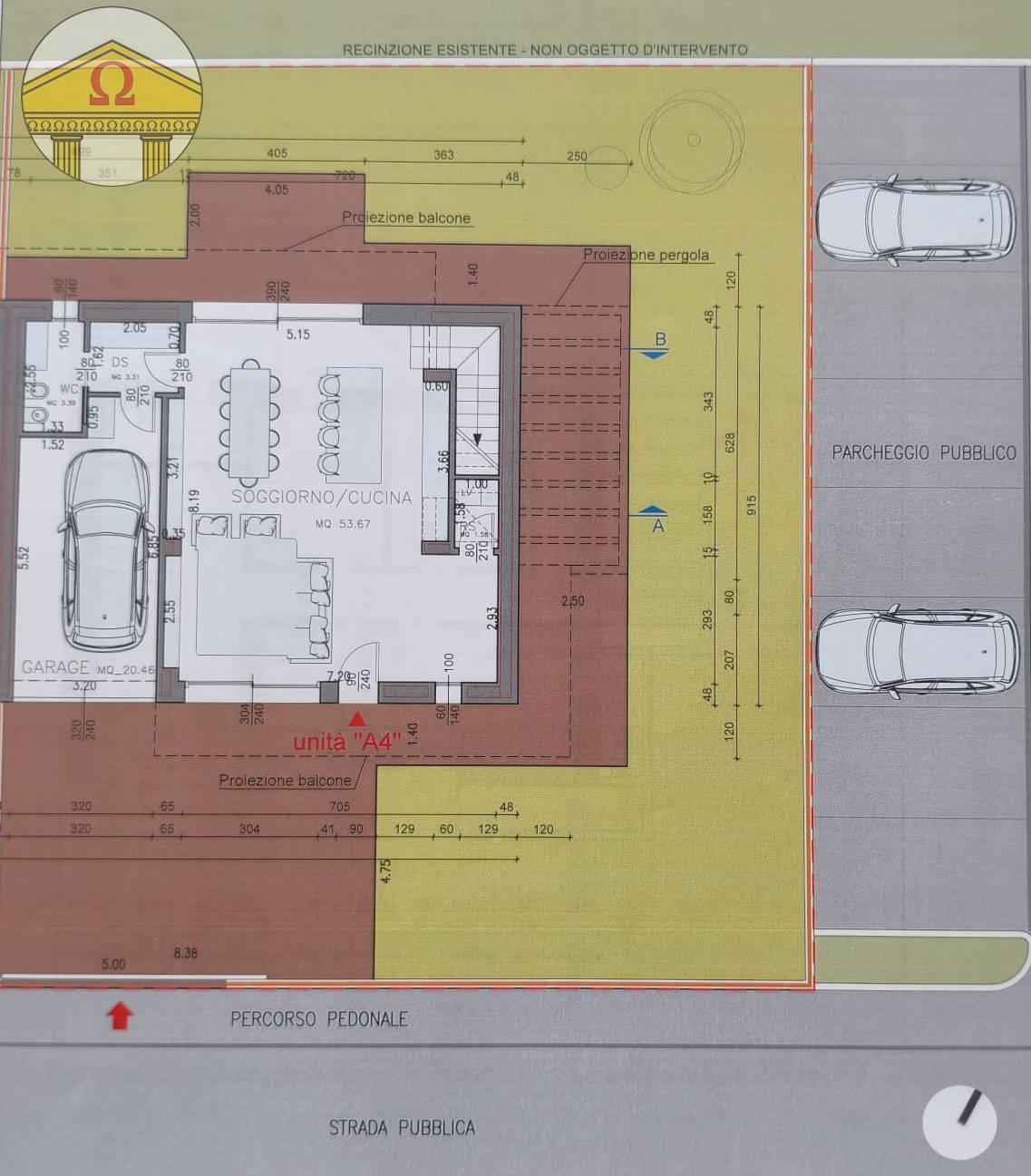 Immagine 7 di Casa semindipendente in vendita  a Miane