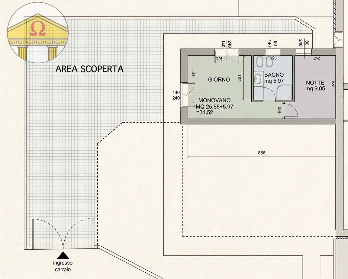 Immagine 5 di Appartamento in vendita  a Miane