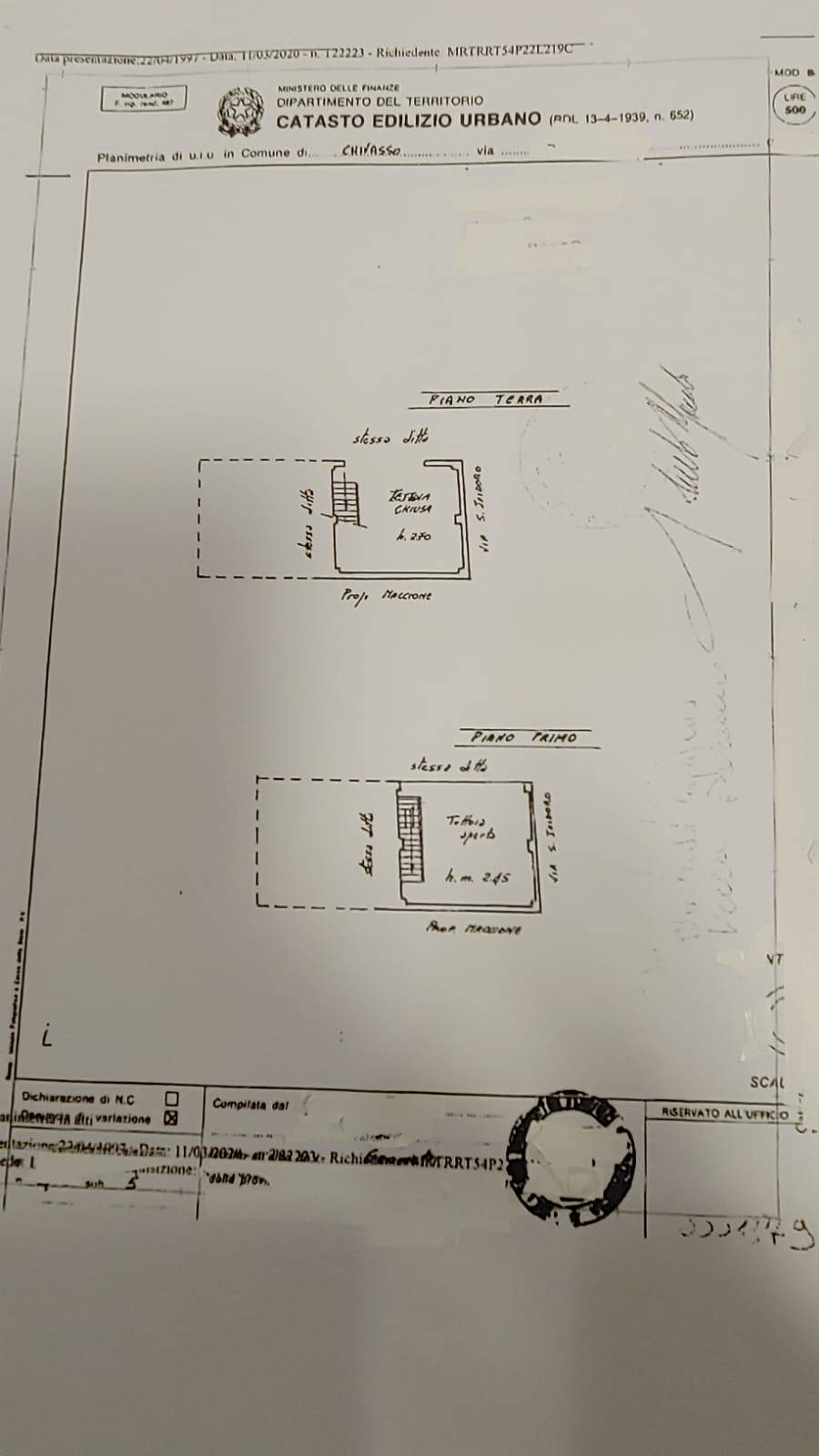 Immagine 49 di Appartamento in vendita  in VIA SAN ISIDORO 43 a Chivasso