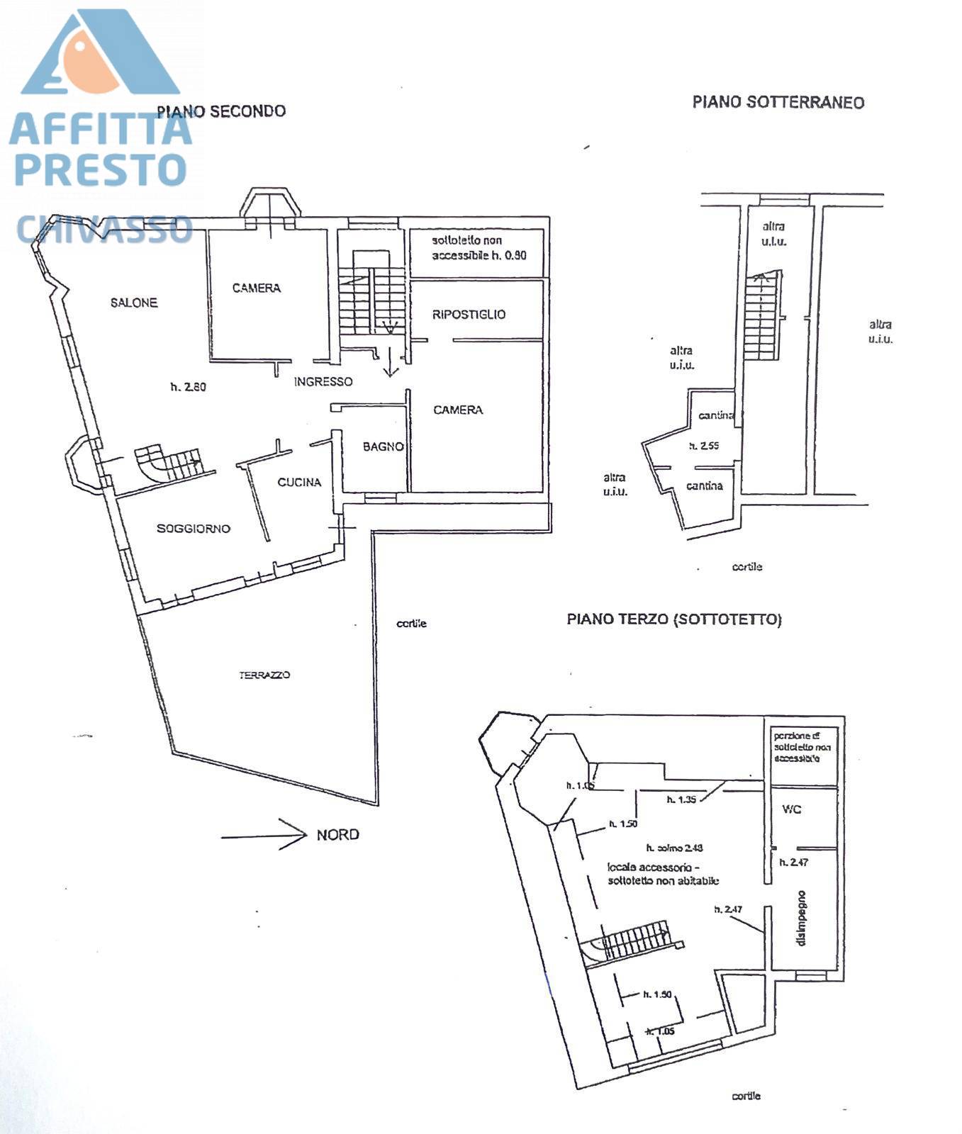 Immagine 39 di Appartamento in affitto  in VIA PAOLO REGIS 11 a Chivasso