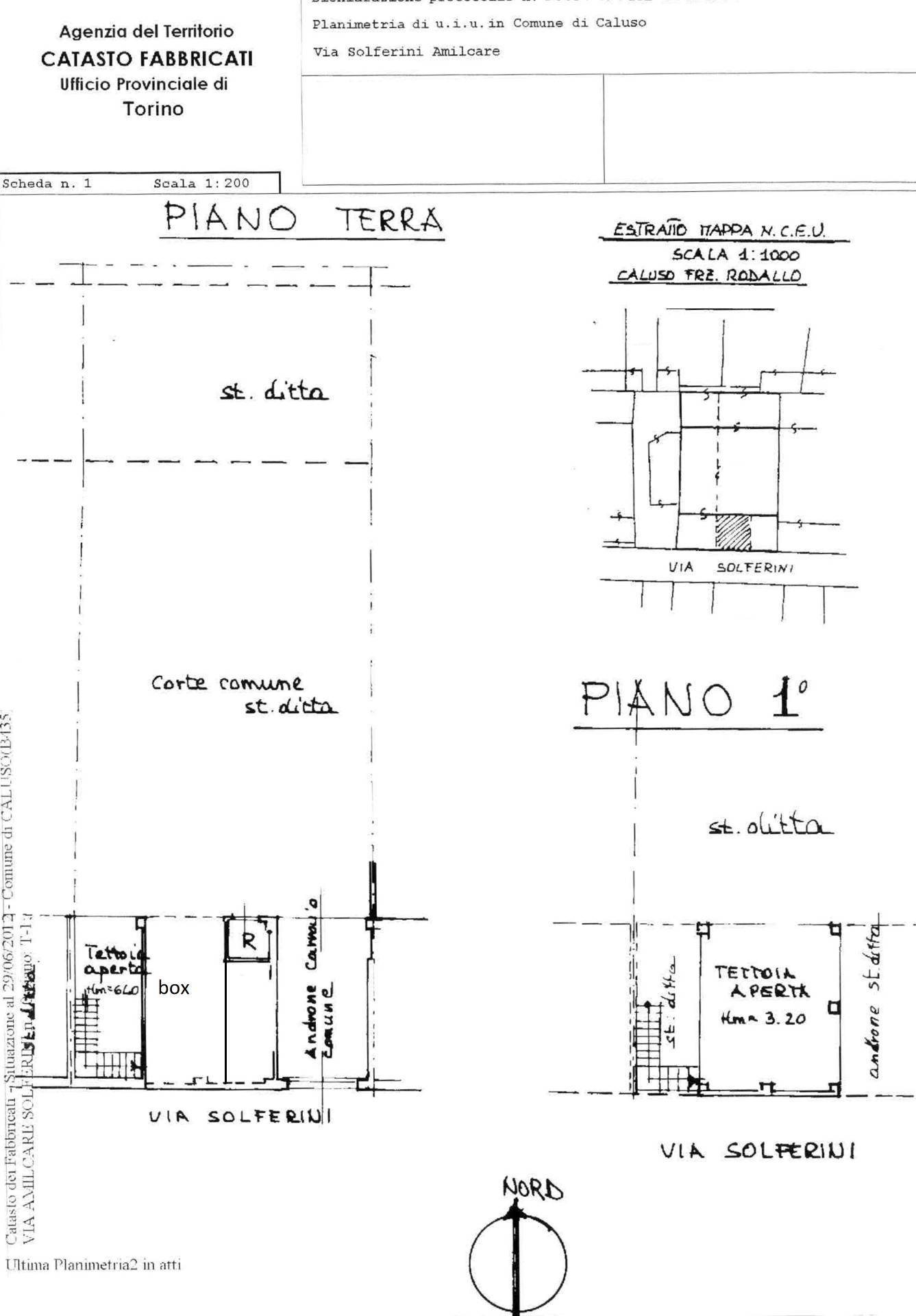 Immagine 36 di Casa semindipendente in vendita  in via solferino a Caluso