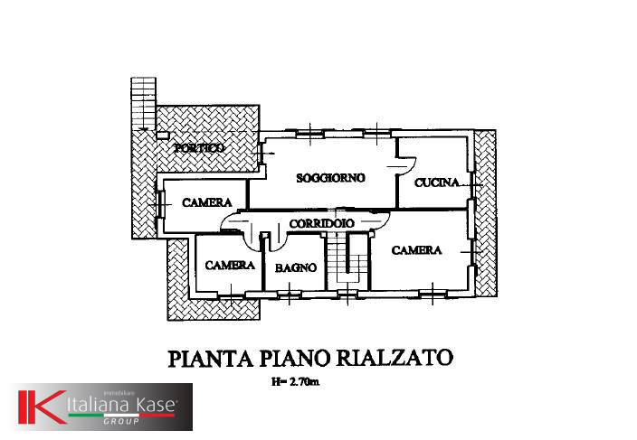 Immagine 45 di Villa in vendita  in vicolo giulio 11 a San Giusto Canavese