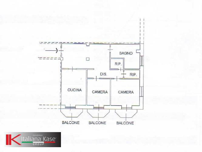 Immagine 30 di Appartamento in vendita  in strada statale san giorgio-cigliano 7 a San Giusto Canavese