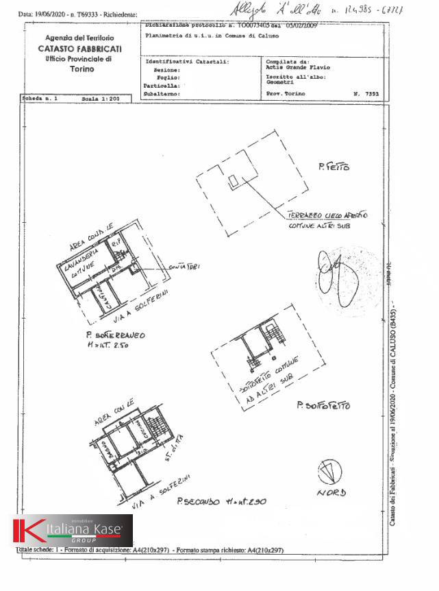 Immagine 31 di Appartamento in vendita  in via solferini a Caluso