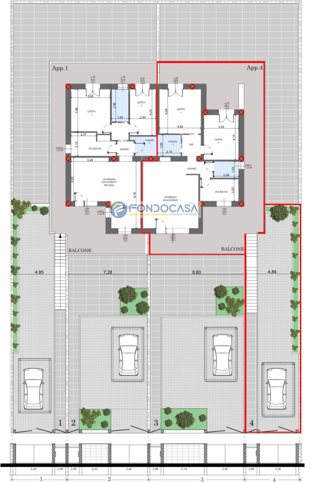 Immagine 18 di Appartamento in vendita  in Via Leuca Tempi Nuovi 164 a Lecce