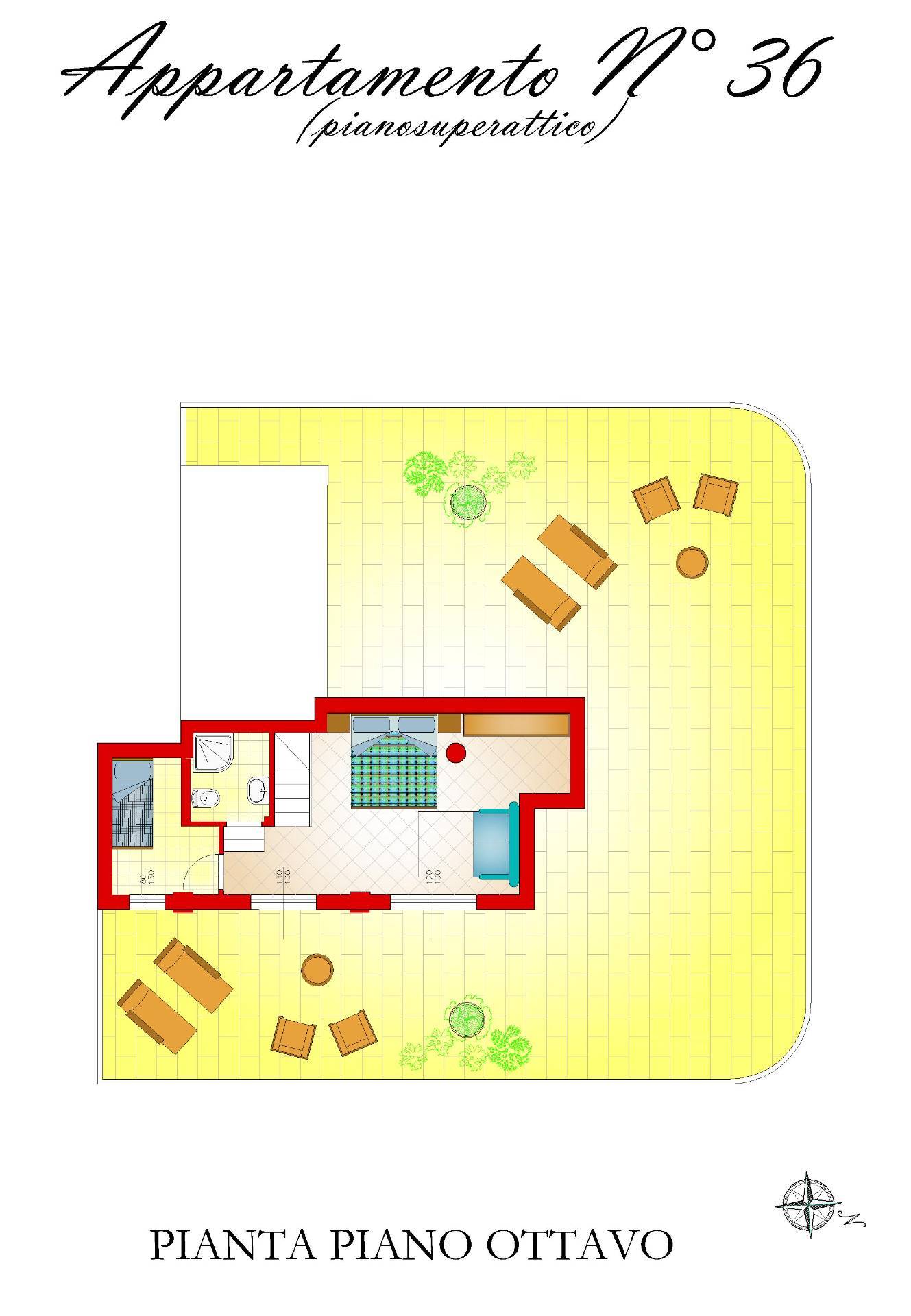 Immagine 18 di Attico in vendita  in Viale della Vittoria 257 a Alba Adriatica