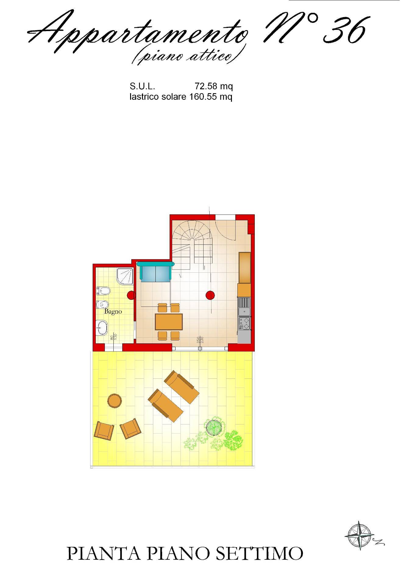 Immagine 19 di Attico in vendita  in Viale della Vittoria 257 a Alba Adriatica