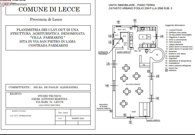 Immagine 26 di Azienda agricola in vendita  in STRADA ESTERNA LECCE SP 16 COPERTINO-SANPIETRO IN LAMA a Copertino