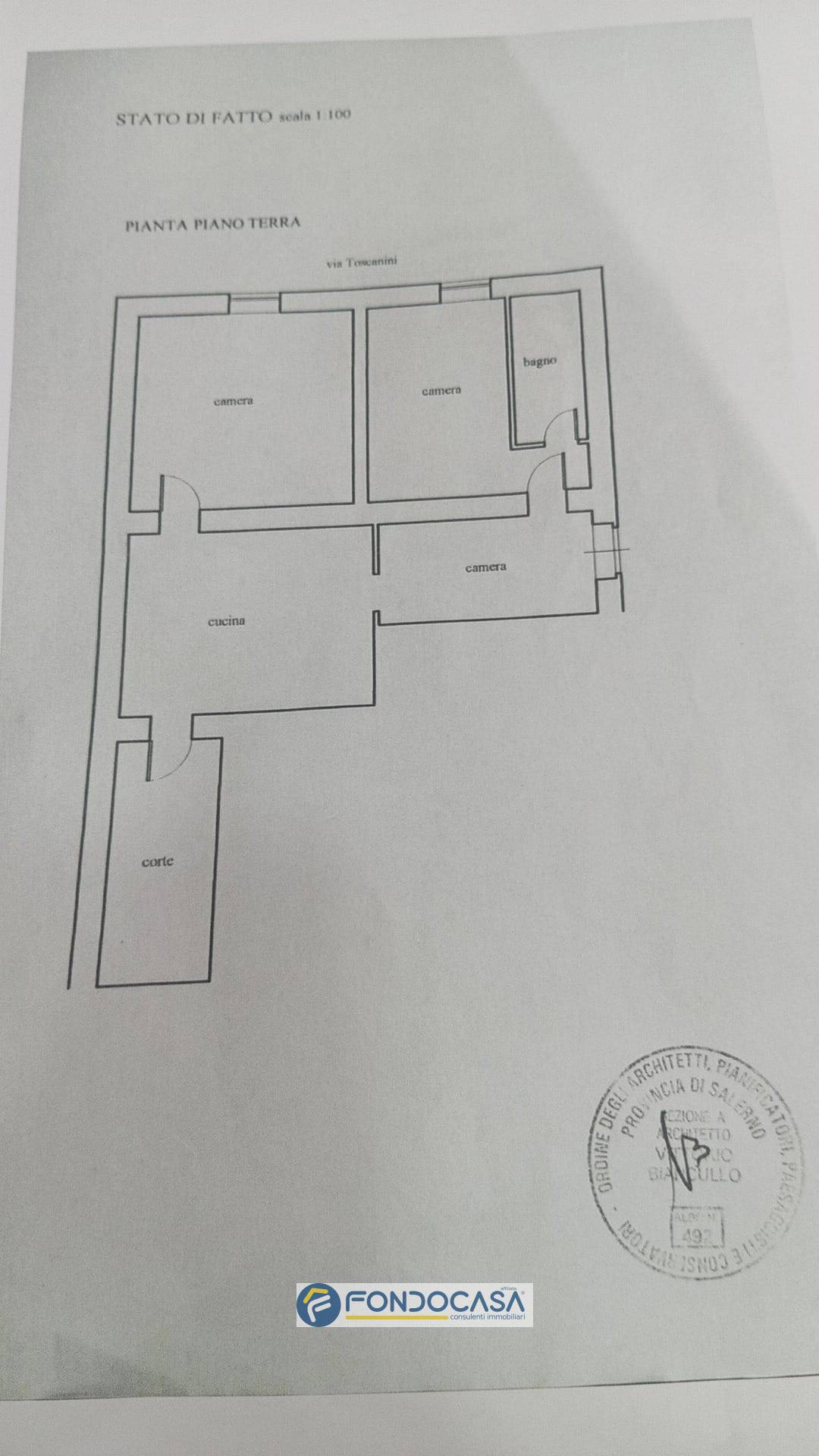 Immagine 9 di Appartamento in vendita  in VIA TOSCANINI 13 a Battipaglia
