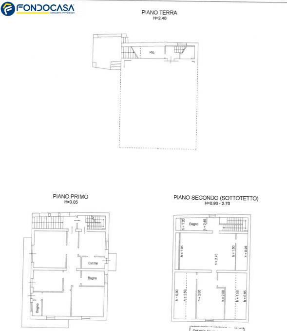 Immagine 55 di Casa indipendente in vendita  in Via Italia 6 a Montalto Delle Marche