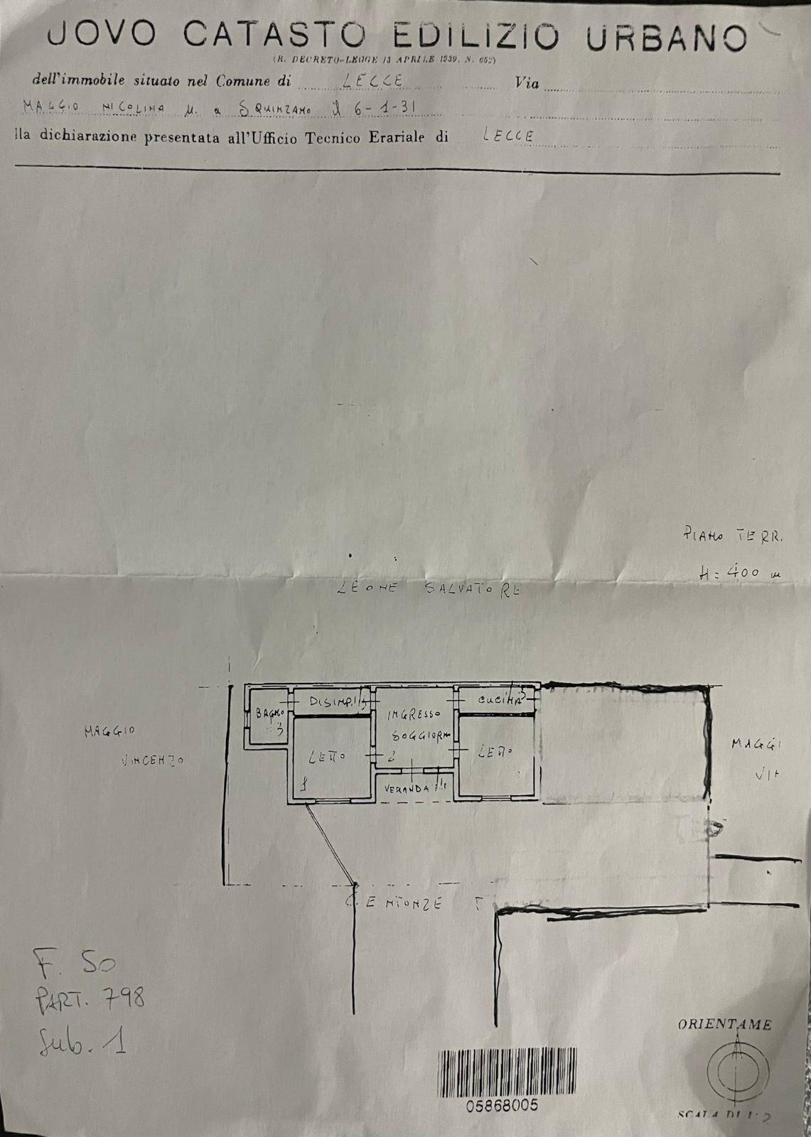 Immagine 31 di Casa semindipendente in vendita  in via dell'anguilla snc a Squinzano