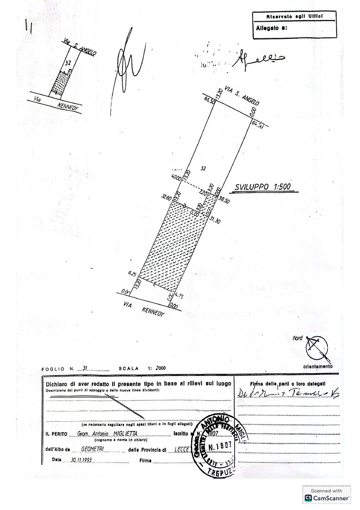 Immagine 5 di Terreno residenziale in vendita  in Via Kennedy a Trepuzzi