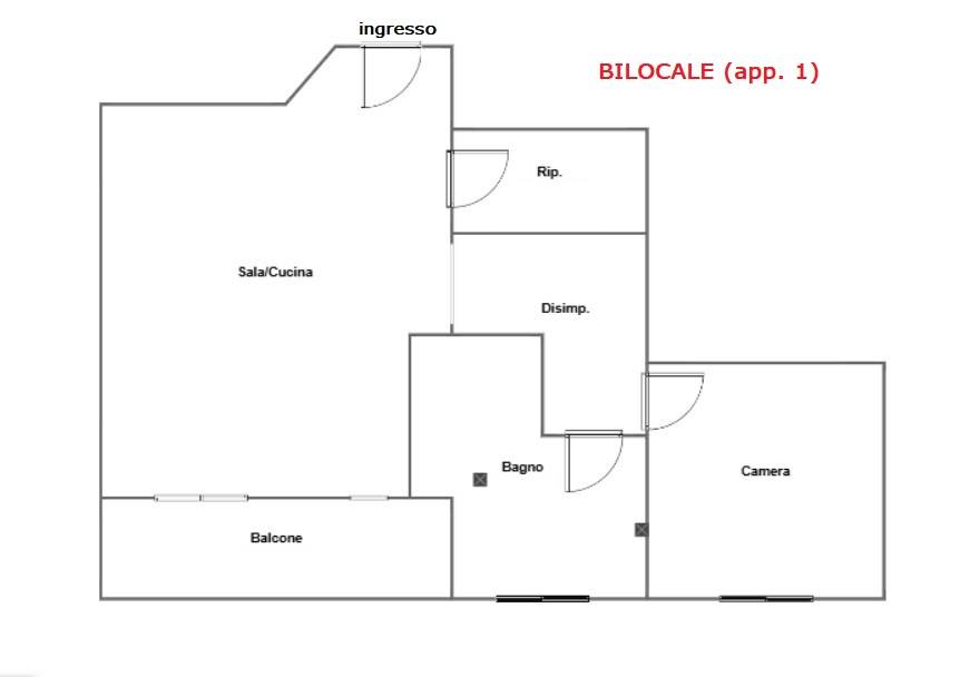 Immagine 40 di Appartamento in vendita  in Via Bolama 18 a Milano