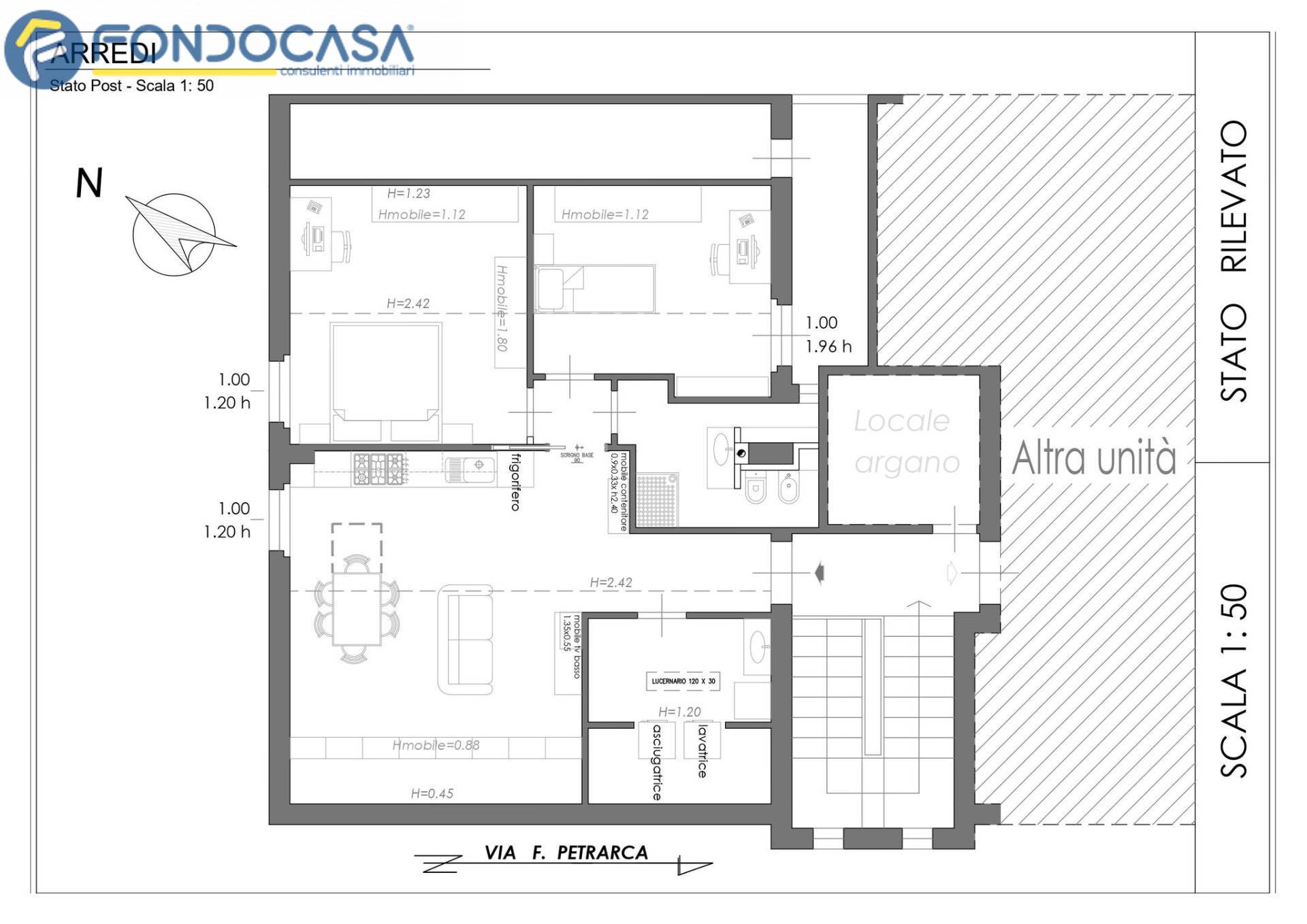 Immagine 15 di Appartamento in vendita  in Via Francesco Petrarca 20 a Monsampolo Del Tronto