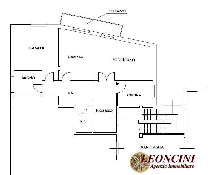 Immagine 5 di Appartamento in vendita  3 a Villafranca In Lunigiana