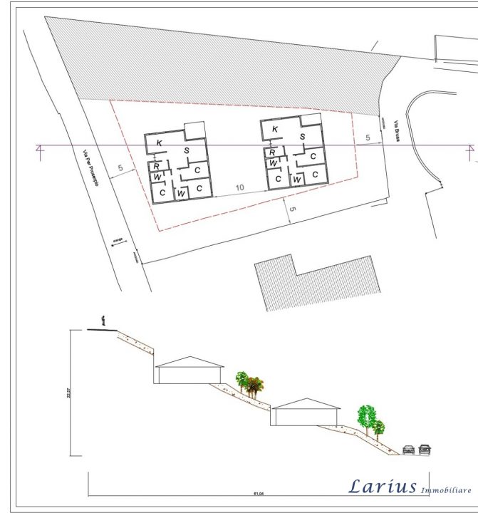 Immagine 10 di Terreno edificabile in vendita  a Canzo