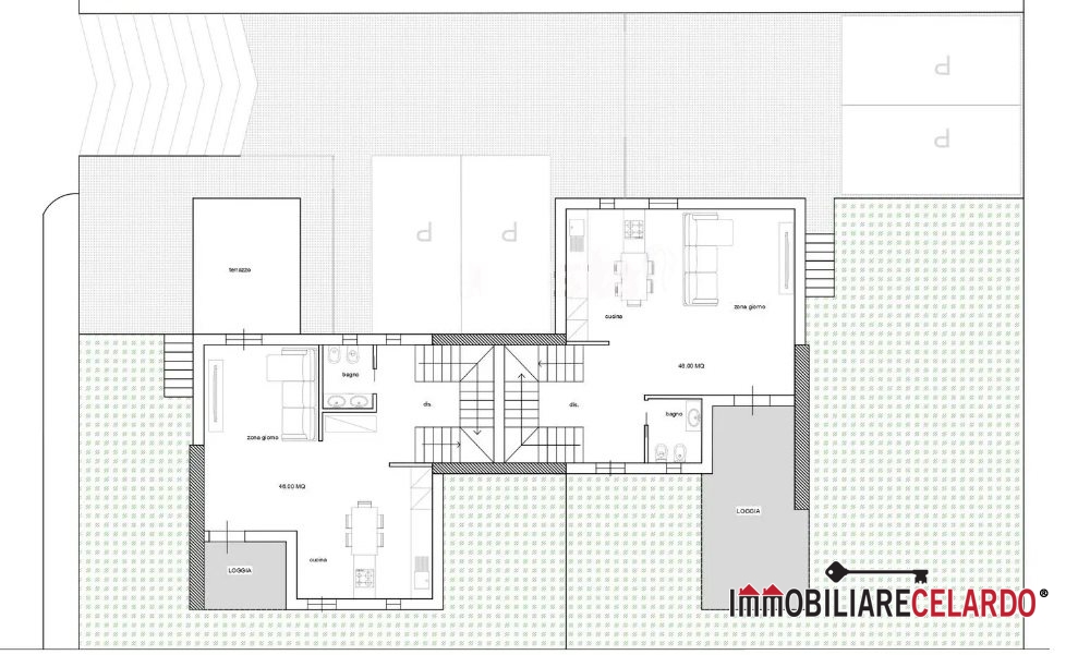 Immagine 4 di Terreno edificabile in vendita  a Colle Di Val D'elsa