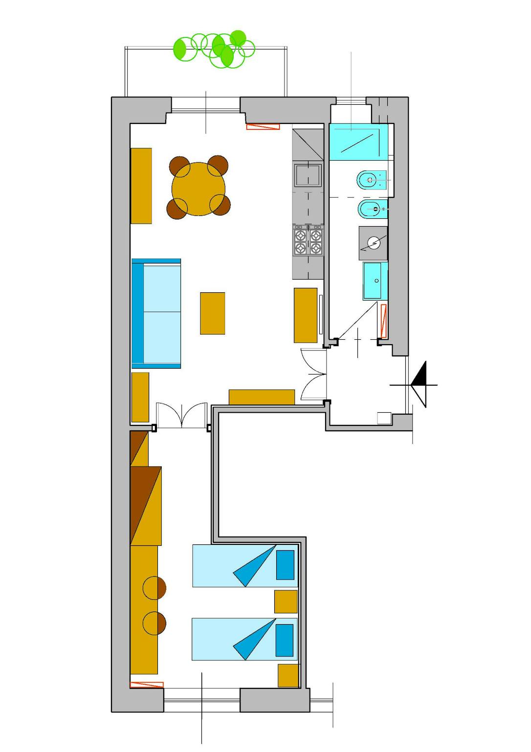 Immagine 10 di Appartamento in affitto  in Via Varesina a Milano