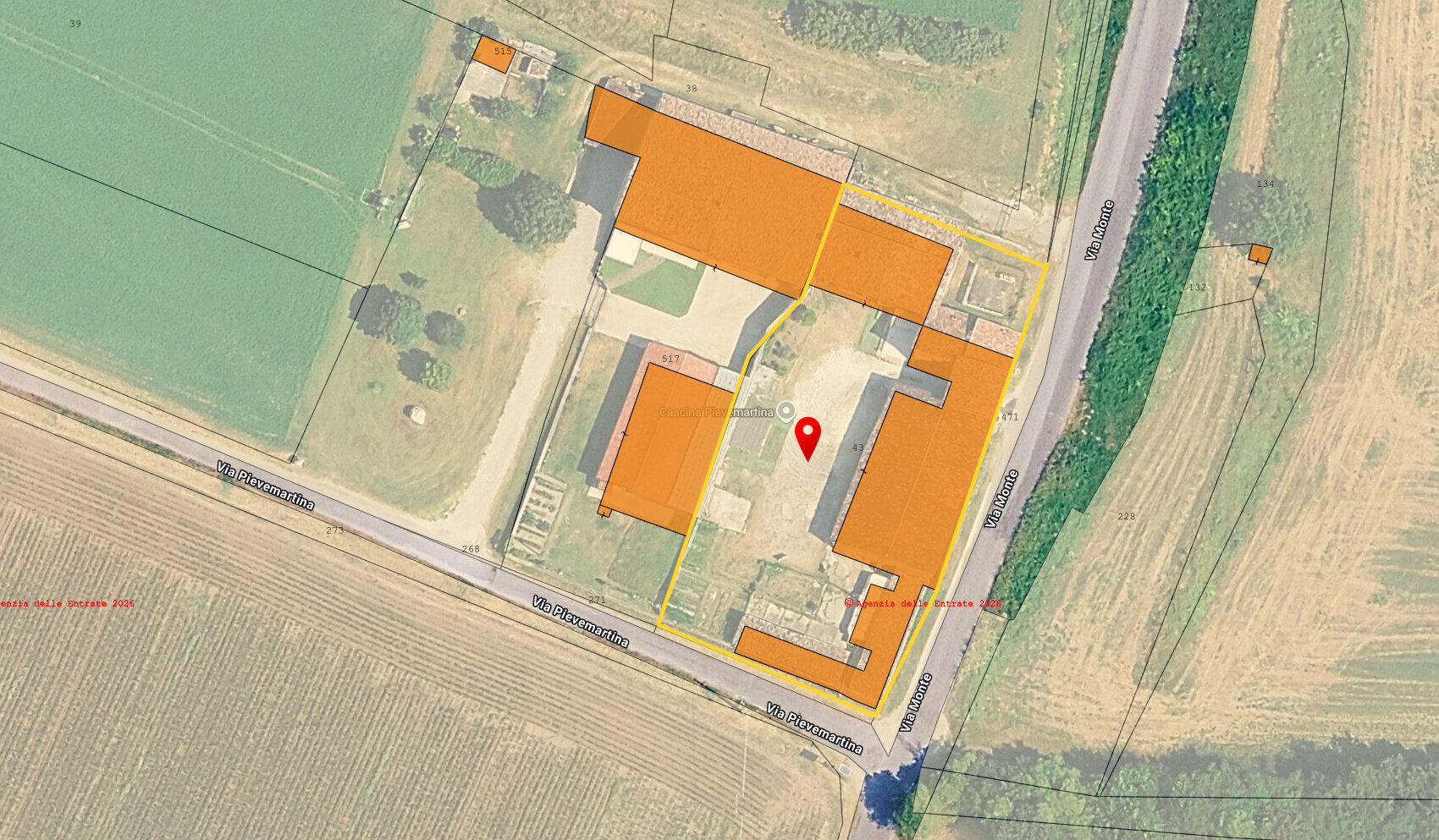 Immagine 24 di Casa colonica in vendita  in Pievemartina a Casalmoro