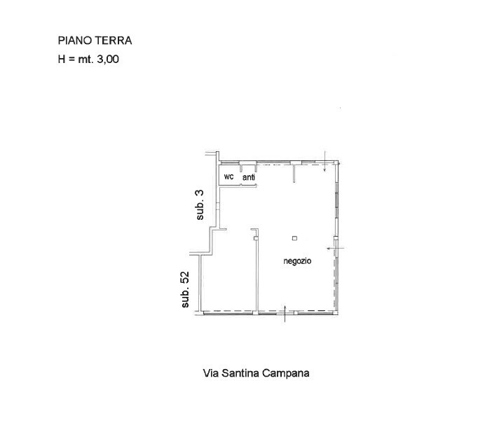 Immagine 12 di Locale commerciale in vendita  in Via Santina Campana a Pescara