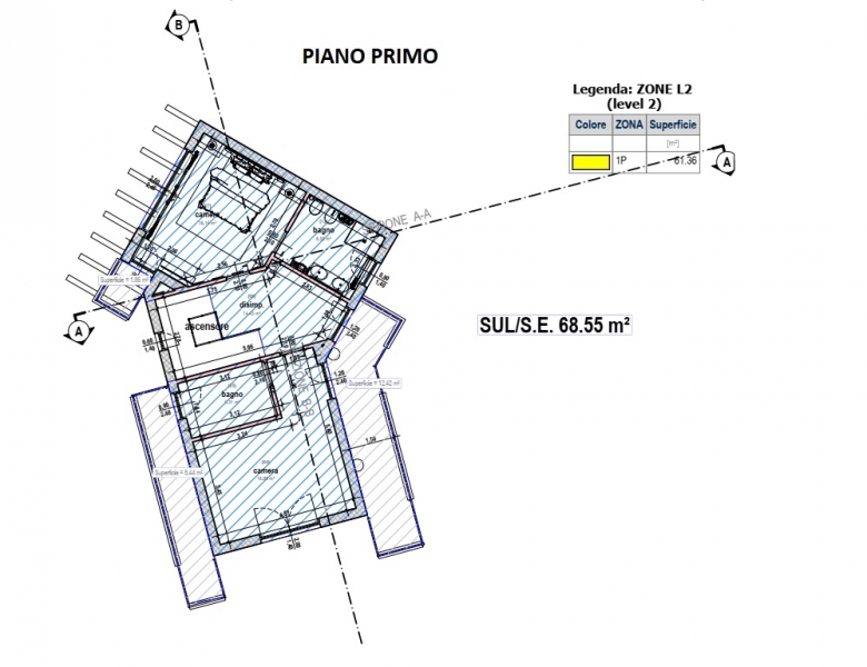 Immagine 22 di Villa in vendita  in via Lorenzo Viani 1 a Arezzo