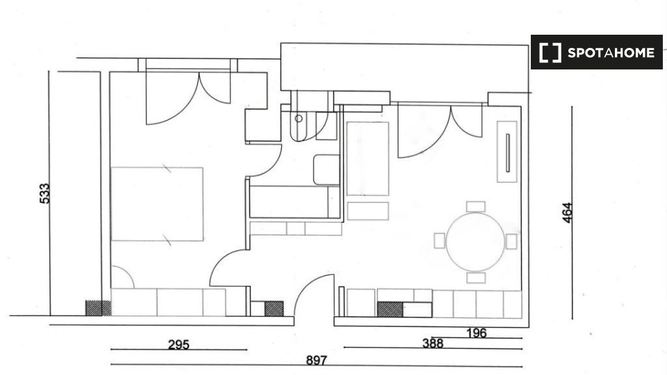 Immagine 16 di Appartamento in affitto  in Via Bullona a Milano