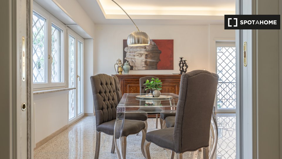 Immagine 13 di Appartamento in affitto  in Via Genserico Fontana a Roma