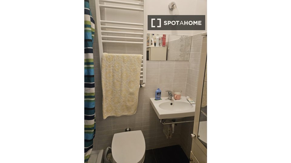 Immagine 13 di Camera condivisa in affitto  in Via Claudio Achillini a Roma