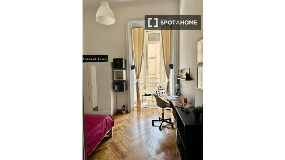 Immagine 2 di Camera condivisa in affitto  in Via Nizza n. a Torino