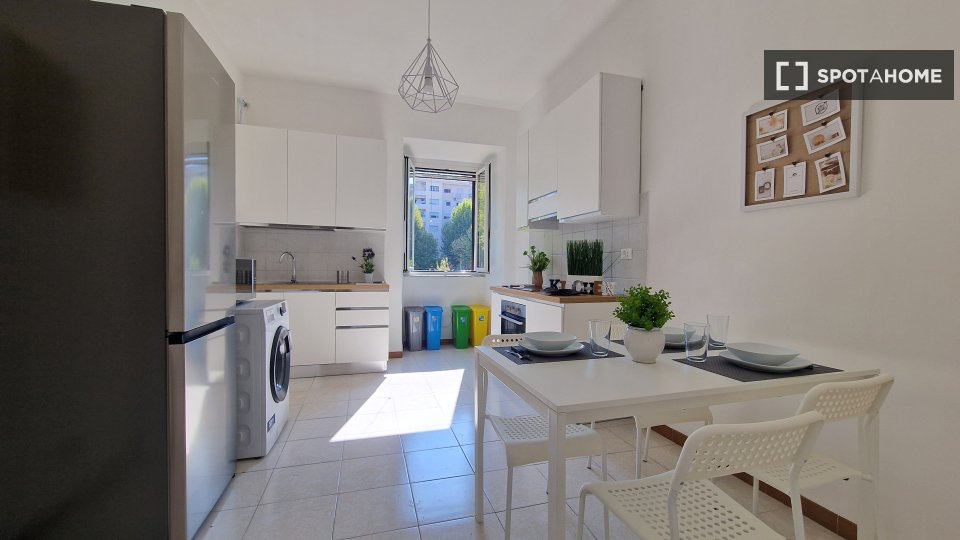 Immagine 9 di Camera condivisa in affitto  in Via Ostiense a Roma