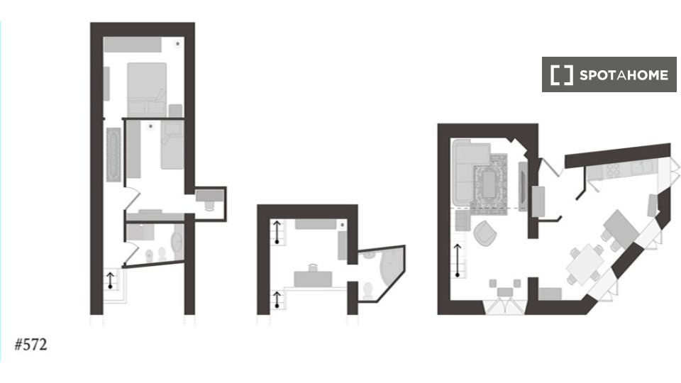 Immagine 10 di Appartamento in affitto  in Vicolo Moroni a Roma