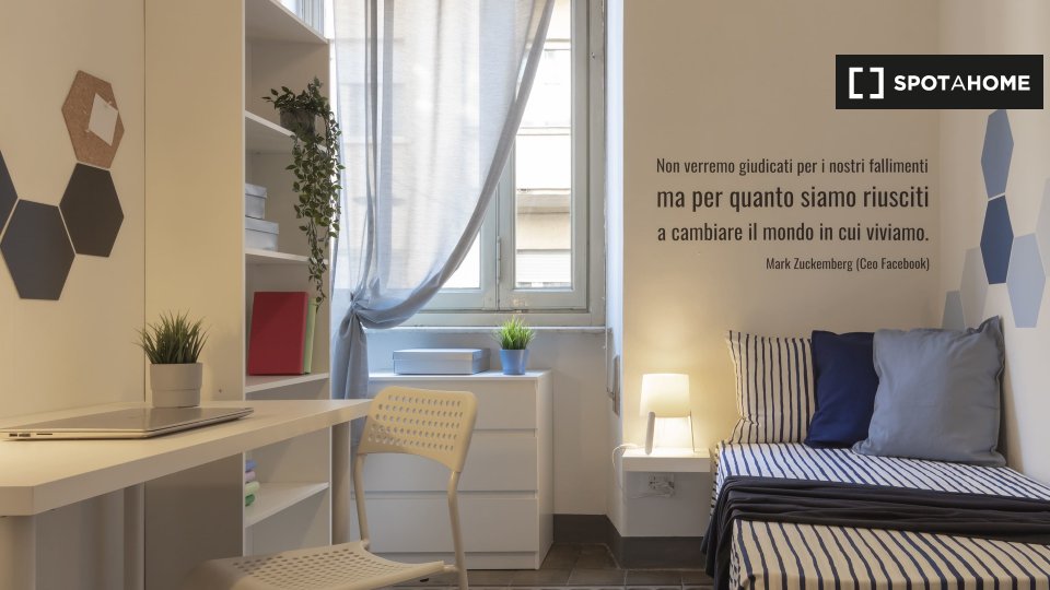 Immagine 5 di Camera condivisa in affitto  in Via Stefano Maria Clemente a Torino