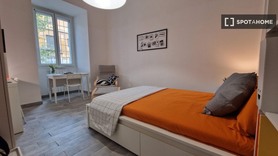 Immagine 19 di Camera condivisa in affitto  in Via Ostiense a Roma