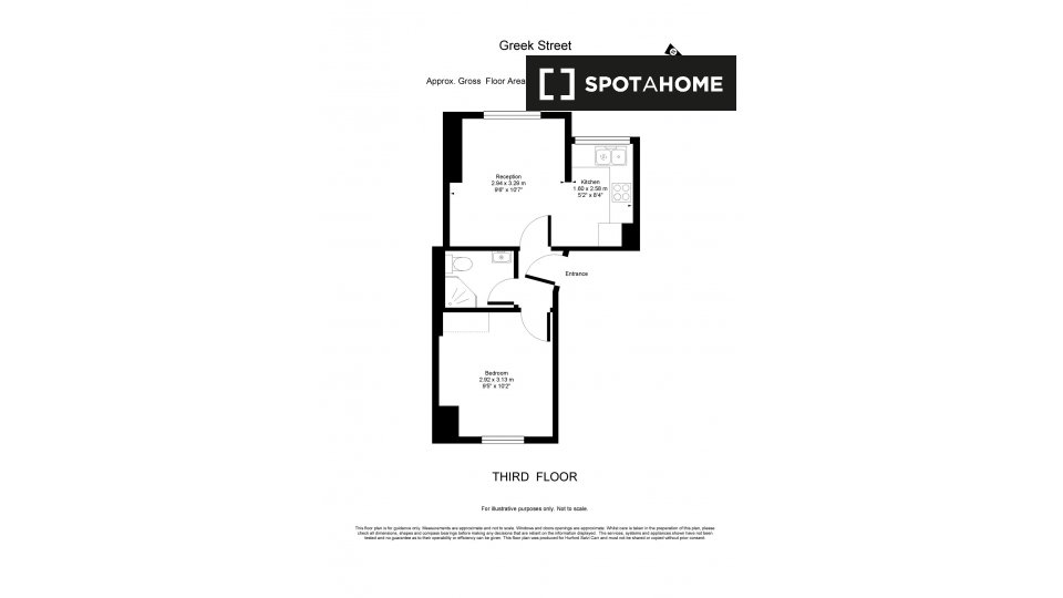 Immagine 8 di Appartamento in affitto  in Flat 7 Greek St a 