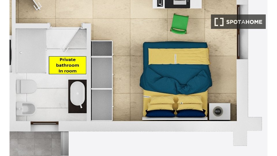 Immagine 5 di Camera condivisa in affitto  in Via Domenico Turazza a Padova