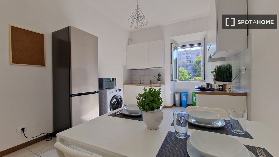 Immagine 11 di Camera condivisa in affitto  in Via Ostiense a Roma