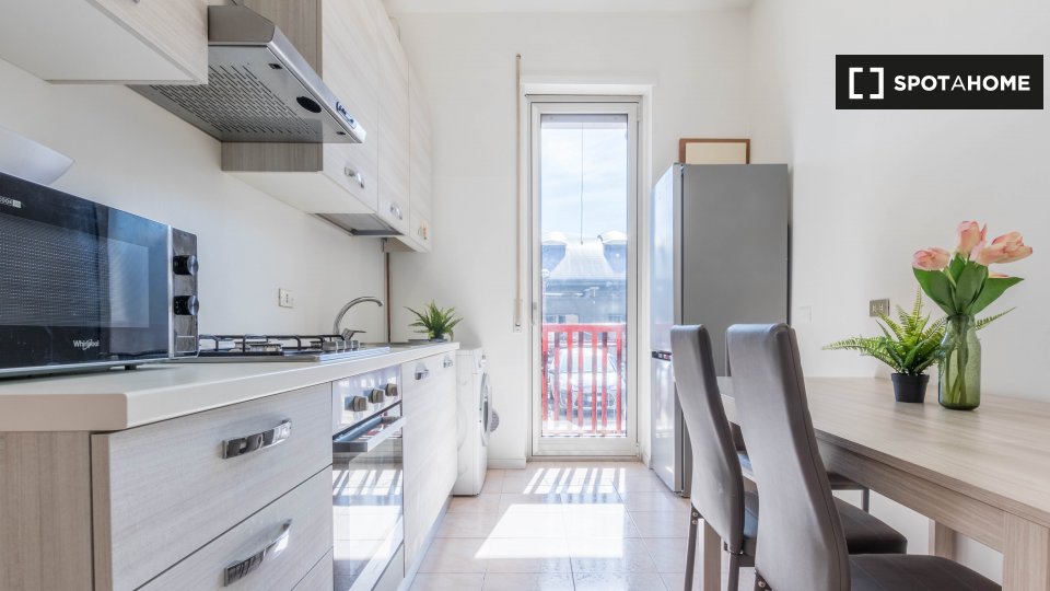 Immagine 10 di Camera condivisa in affitto  in Via Guido Guarini Matteucci a Milano