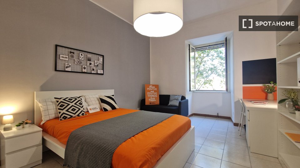 Immagine 4 di Camera condivisa in affitto  in Via Ostiense a Roma