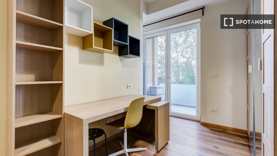 Immagine 2 di Camera condivisa in affitto  in Via Ostiense a Roma