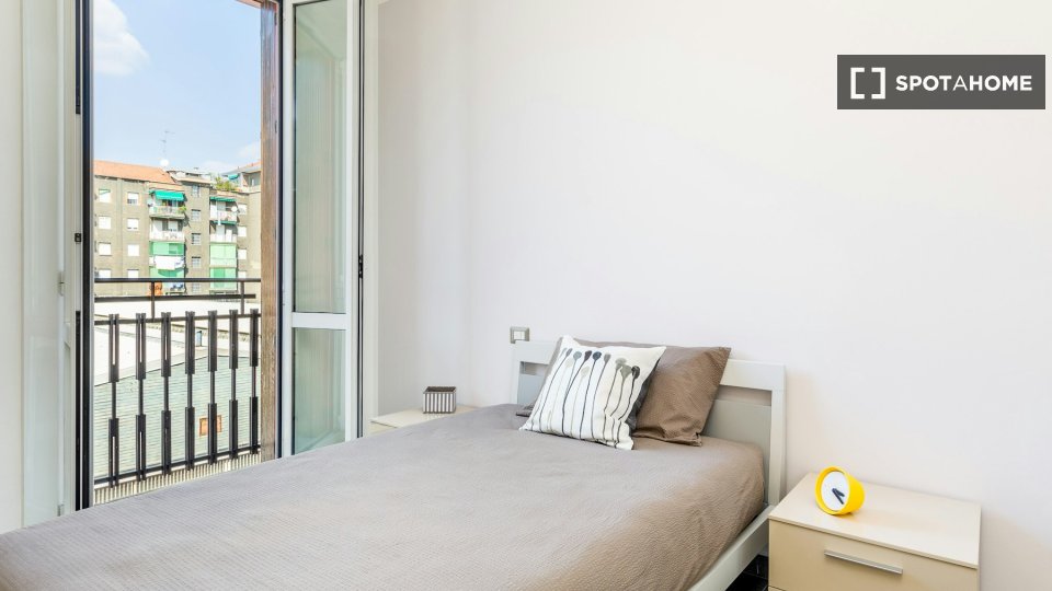 Immagine 4 di Camera condivisa in affitto  in Via Democrito a Milano