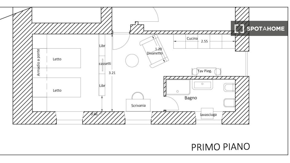 Immagine 8 di Ufficio in affitto  in Piazzale del Verano a Roma