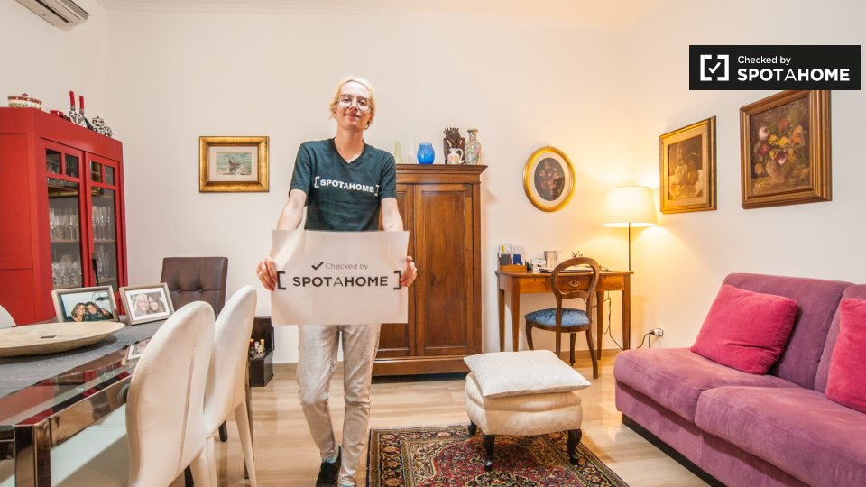 Immagine 9 di Camera condivisa in affitto  in Via Giuseppe Allievo, 00135 Roma RM, Italy a Roma