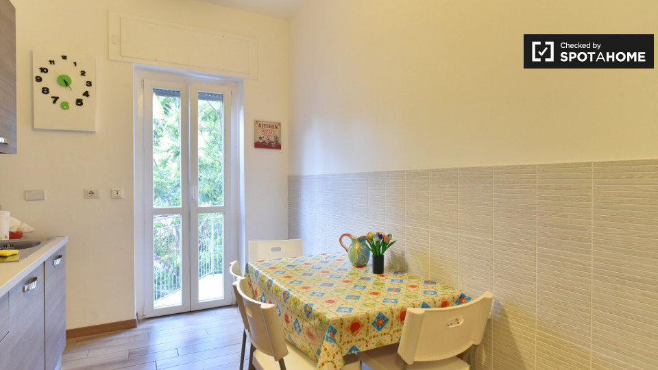 Immagine 8 di Camera condivisa in affitto  in Via Anton da Noli a Roma