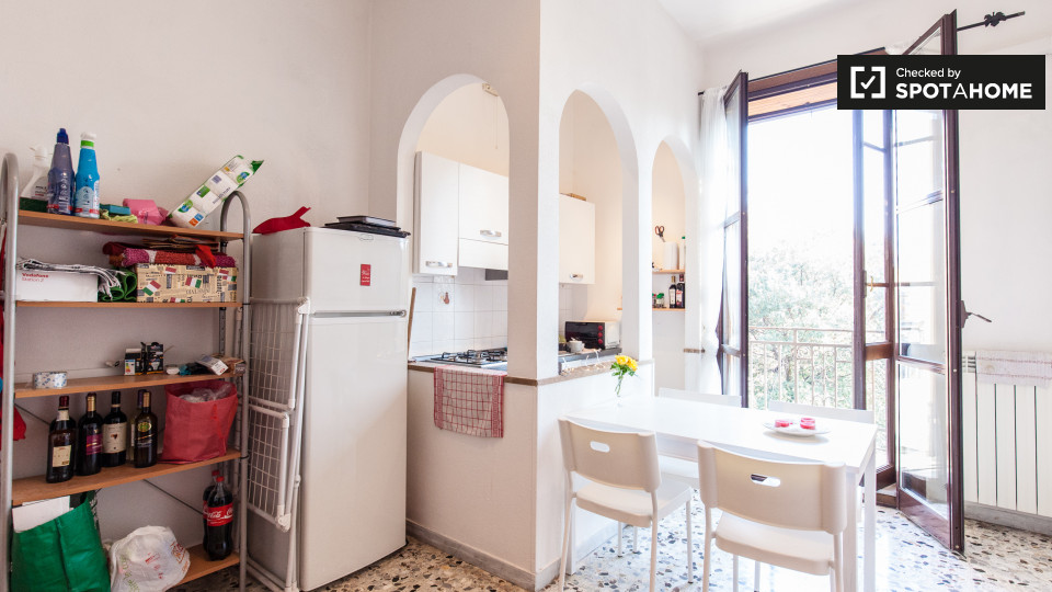 Immagine 9 di Camera condivisa in affitto  in Via Ostiense a Roma