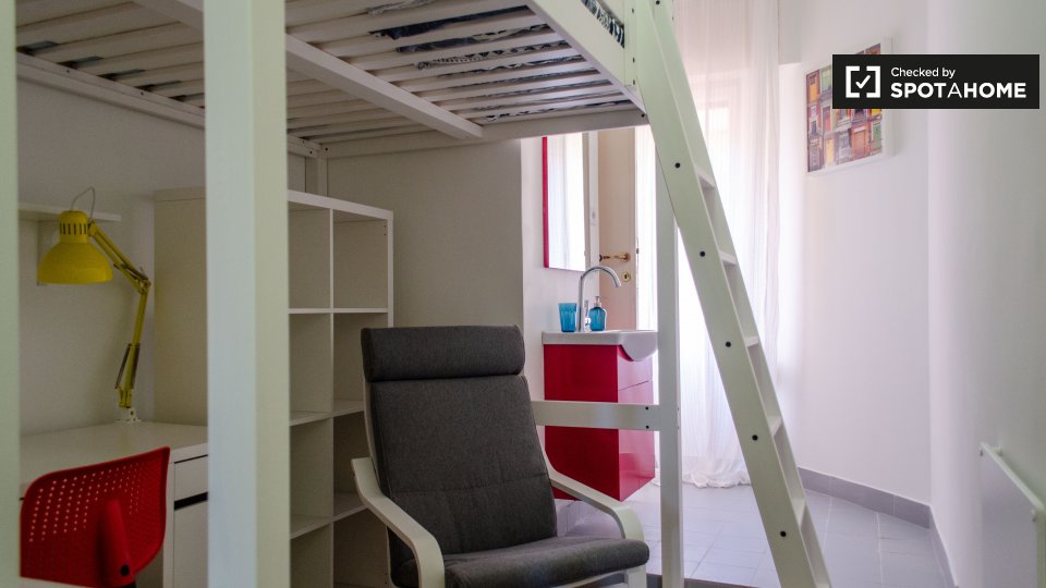 Immagine 4 di Camera condivisa in affitto  in Circonvallazione Nomentana a Roma