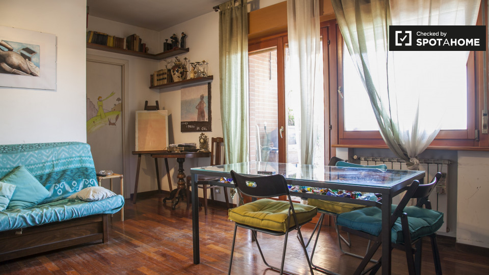 Immagine 9 di Camera condivisa in affitto  in Via Paolo V a Roma