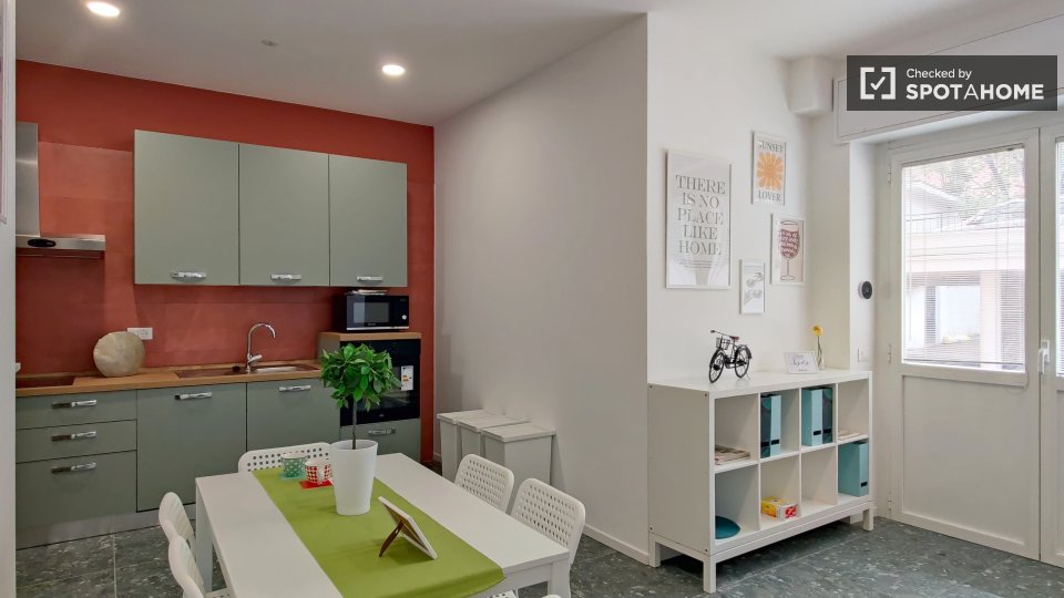 Immagine 5 di Camera condivisa in affitto  in Via Monte S. Genesio a Milano